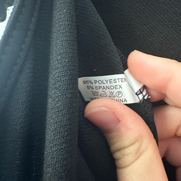 Women’s Black Floor-Length Formal Peplum Sweetheart Neckline Dress Size M - Picture 3 of 6